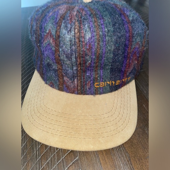 Carhartt Other - Vintage Carhartt Aztec Fleece SnapBack baseball cap